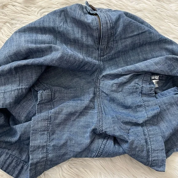 {A New Day} Chambray Shorts in Blue - Womens 4 - Picture 11 of 12